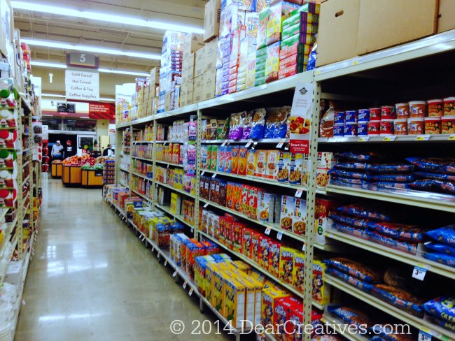 Smart Final Paso Robles CA Cereal Isle_© 2014 DearCreatives.com