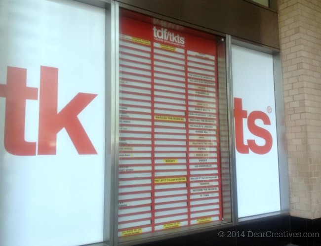 TKTS  TDF Ticket Area_© 2014 DearCreatives.com