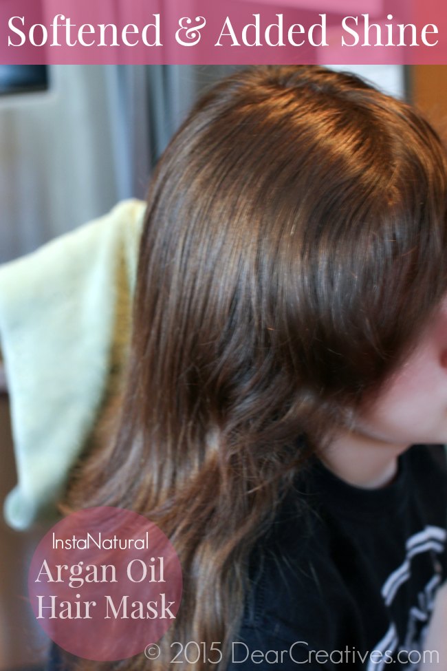 Beauty Tips - After Using Argan Oil Hair Mask_Dry shiny hair 