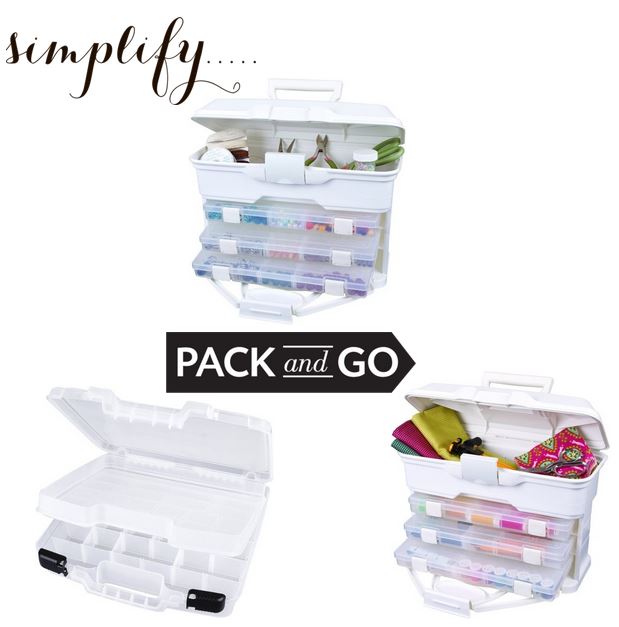 Craft and Sewing Organizing Bins