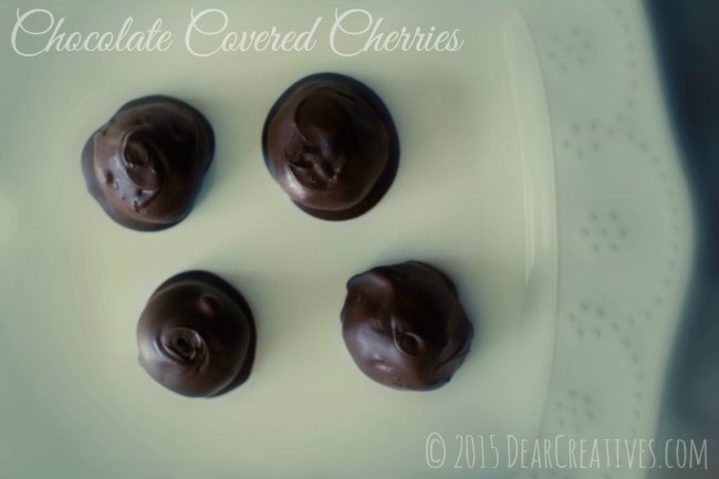 chocolate covered cherries