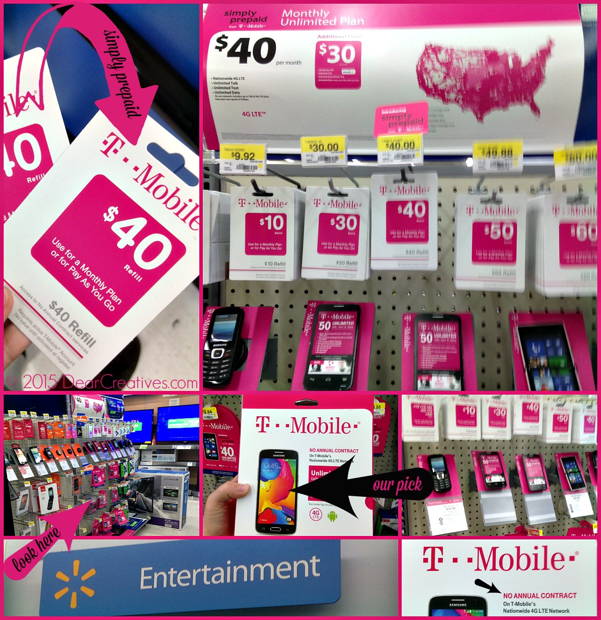 T-Mobile Simply PrePaid at Walmart