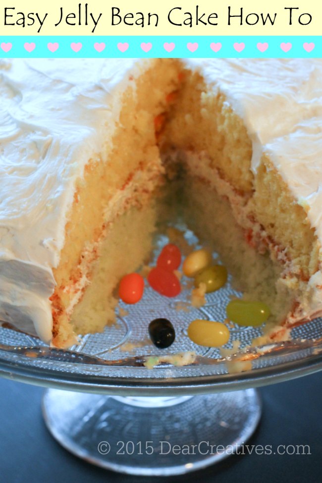 Easy Baking Recipe | Jelly Bean Cake 