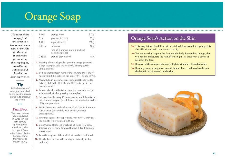 Home Soaps |Orange Soap Recipe