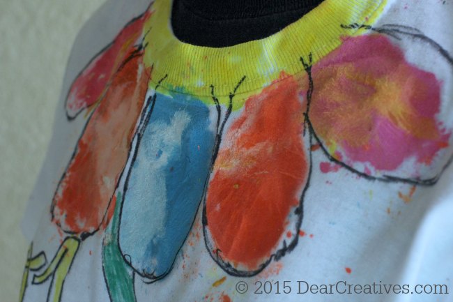 Fashion Design| Melted Crayon Fashion Project