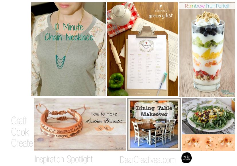Blogging linky party | Inspiration Spotlight Features DearCreatives.com from party no. 139