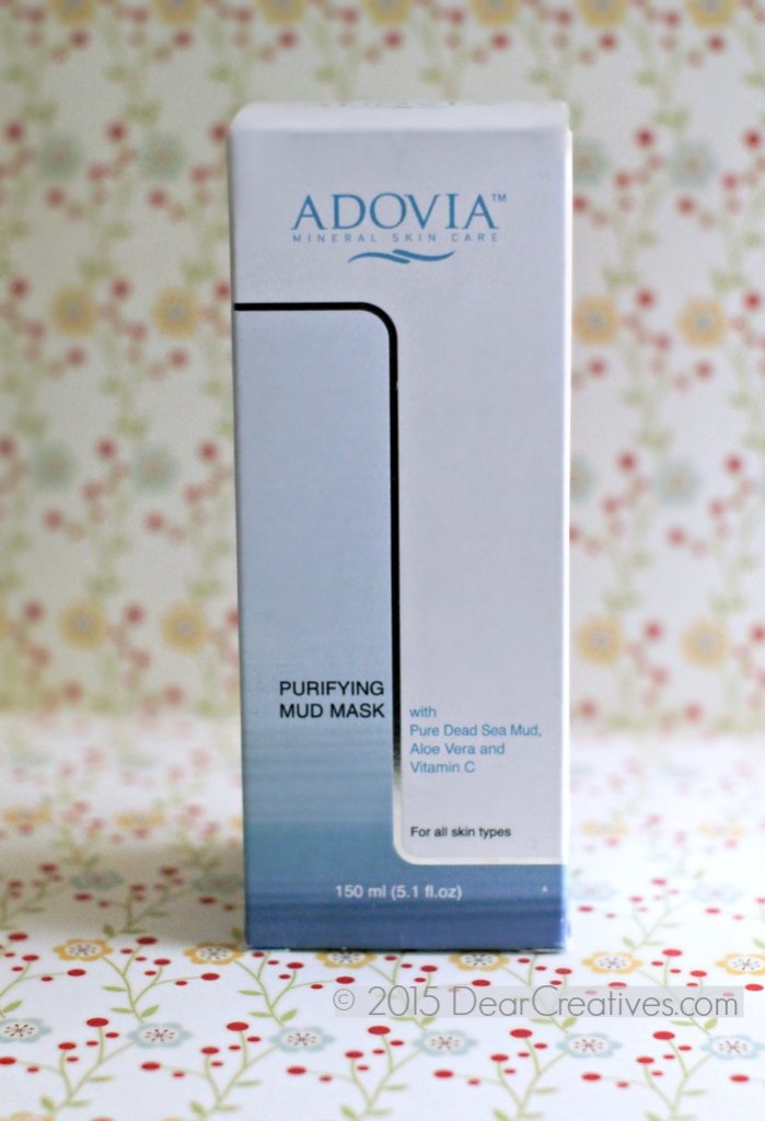 Beauty Review Tips | Beauty Review Adovia Mineral Skin Care Purifying mud mask