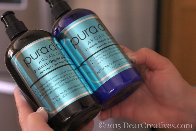Beauty Reviews | Argan Oil shampoo and conditioner Pura d or |organic products