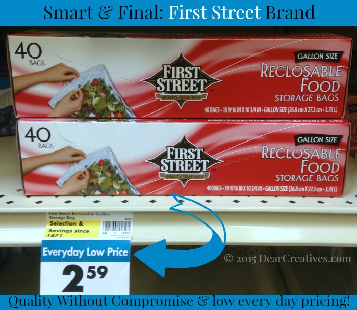 Grilled Recipe | Smart and Final storage bags First Street Brand | #ad