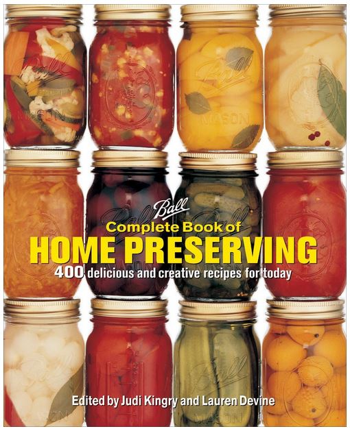Canning Book Ball Complete Book of Home Preserving