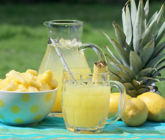 Drink Recipe |Pineapple Lemonade 