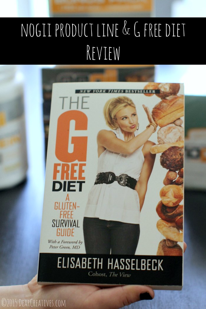 Product Review: Nogii Product Line & G Free Diet #GlutenFree