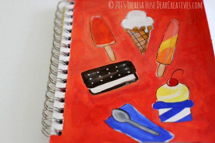 ice cream illustrations © 2015 Theresa Huse