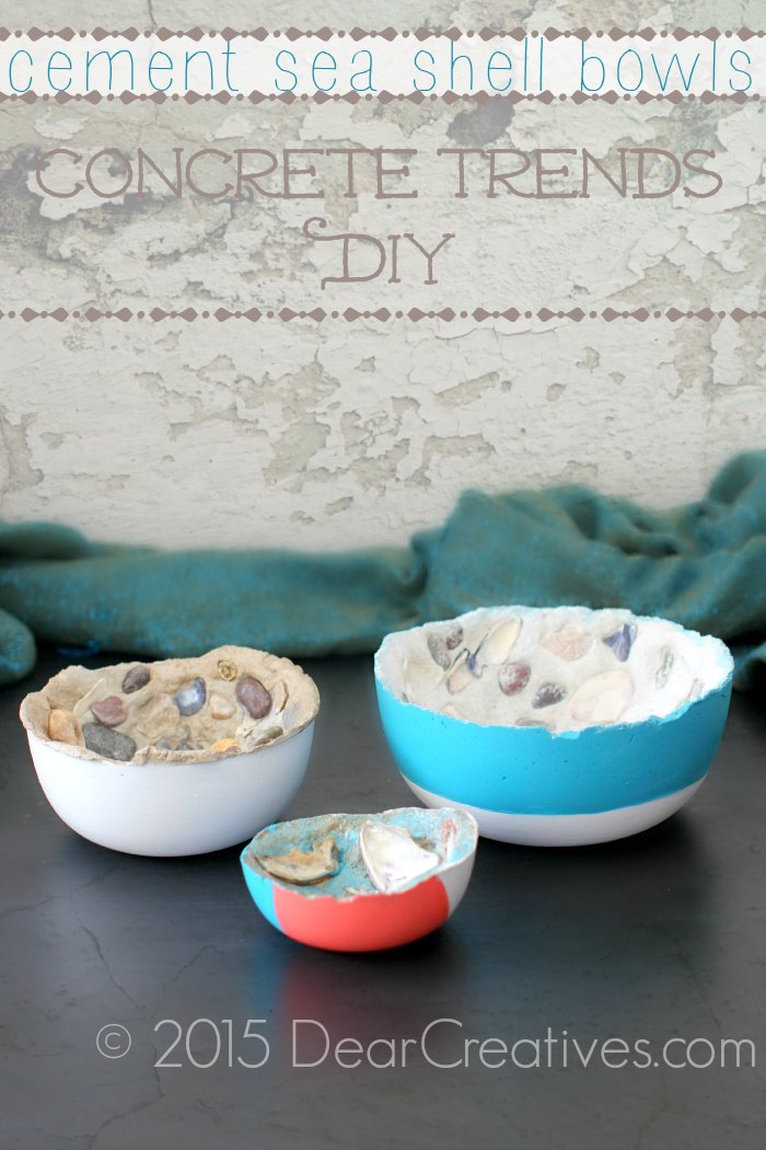 Concrete Trends Elegant Home Decor Cement Bowls DIY