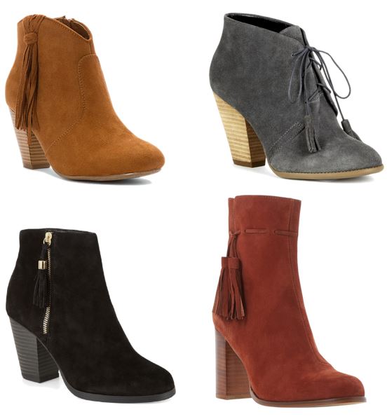 Fall Fashions Boots with Tassels