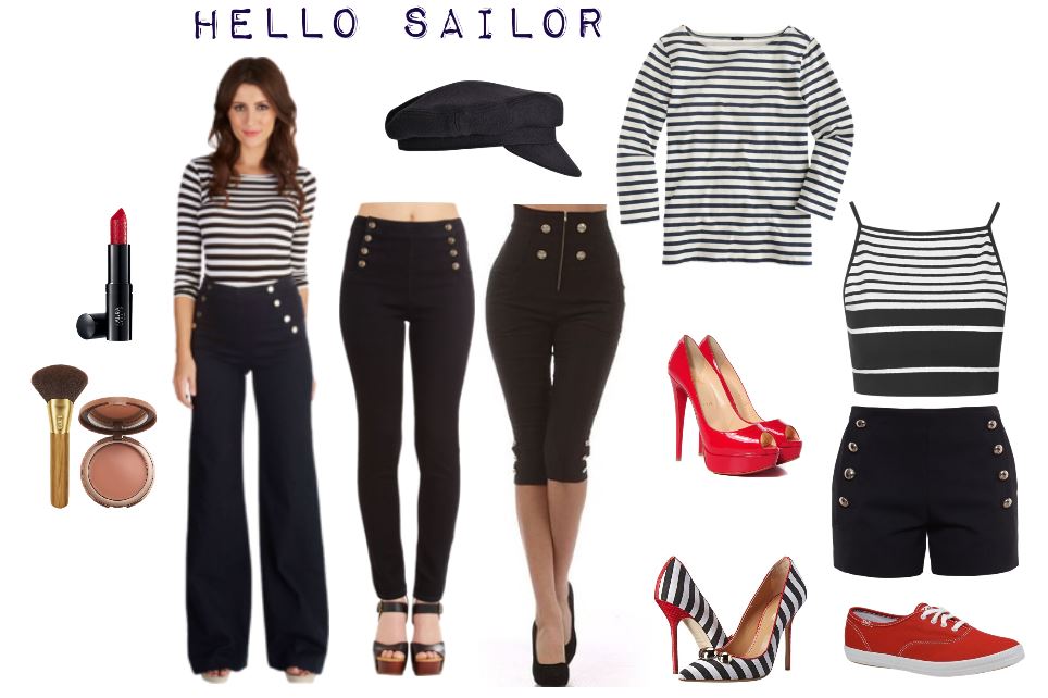 Nautical Fashions Perfect for Labor Day Outings & Parties