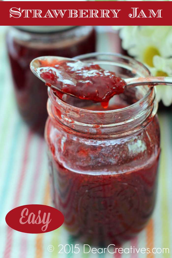 Strawberry Jam Recipe |Easy Strawberry Jam recipe with no pectin 