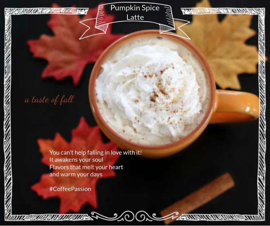 A Taste of Fall coffee time