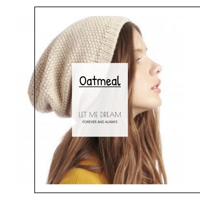 Oatmeal Hat