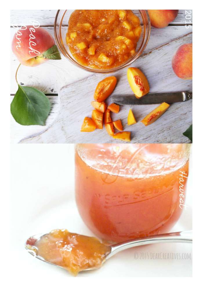 Easy Canning Recipes: Delicious Canned Peach Recipe Or Refrigerator Peach Jam Recipe