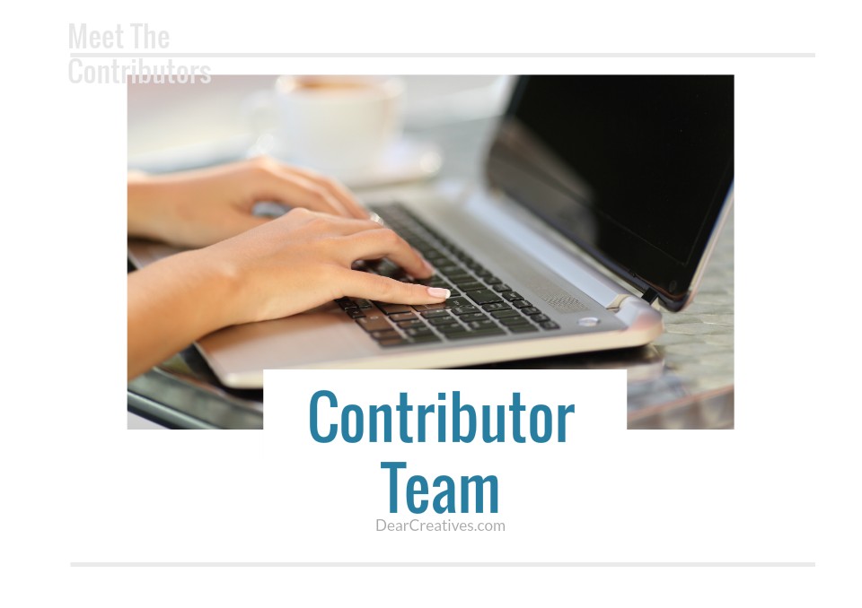 Contributors- Contributor Team DearCreatives.com