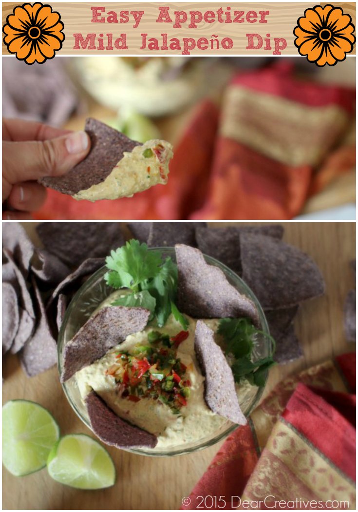 Easy Recipes: Savory & Mild Jalapeño Dip Appetizer