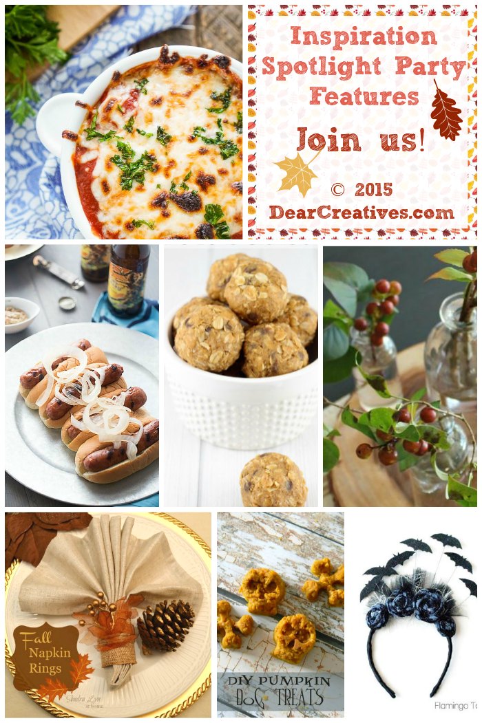 RoundUp: Inspiration Spotlight Crafts, DIY, Recipes #Linkup Party 167