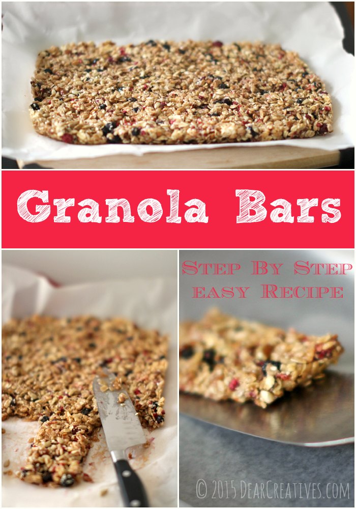 Granola Bars Step by Step