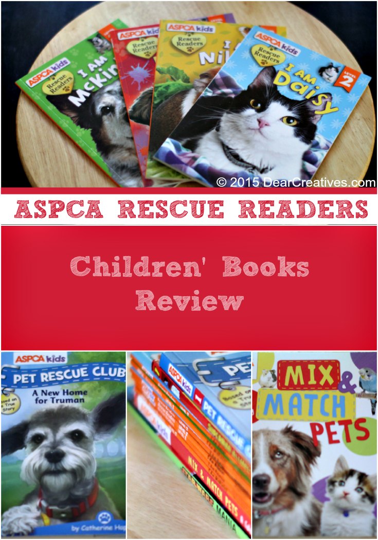 Give The Gift Of Reading With ASPCA Rescue Readers!