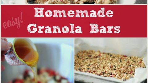 Easy Recipes |Homemade Granola Bar Recipe
