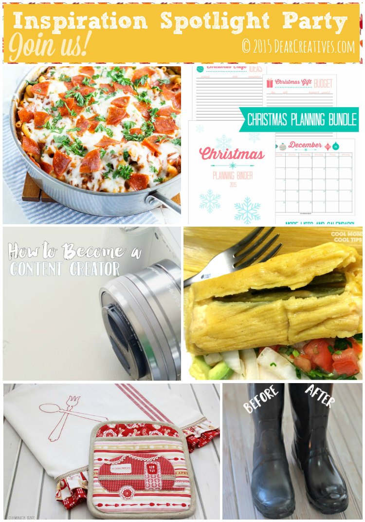 Roundup: Inspiration Spotlight Linkup Party 169