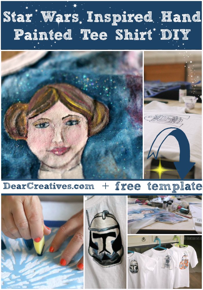 DIY Star Wars T-Shirts With Free Templates