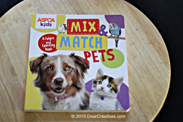 aspca kids Mix & Match Pets Childrens book
