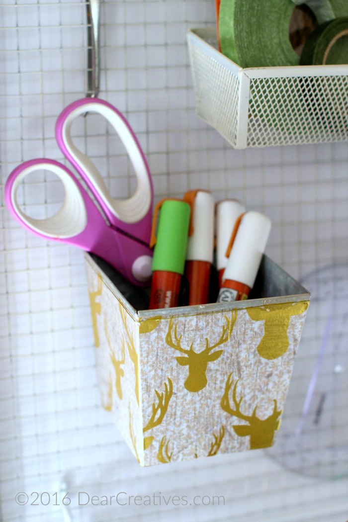 Craft Storage - Wall Organizer - See How To Make This Organizer!