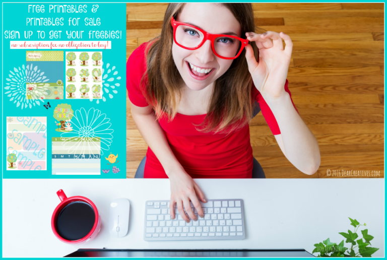 Free Printables | Sign Up
