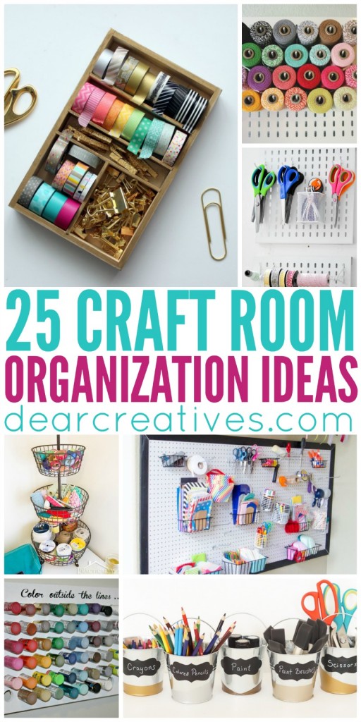 8 ways to organize your craft room – Cricut