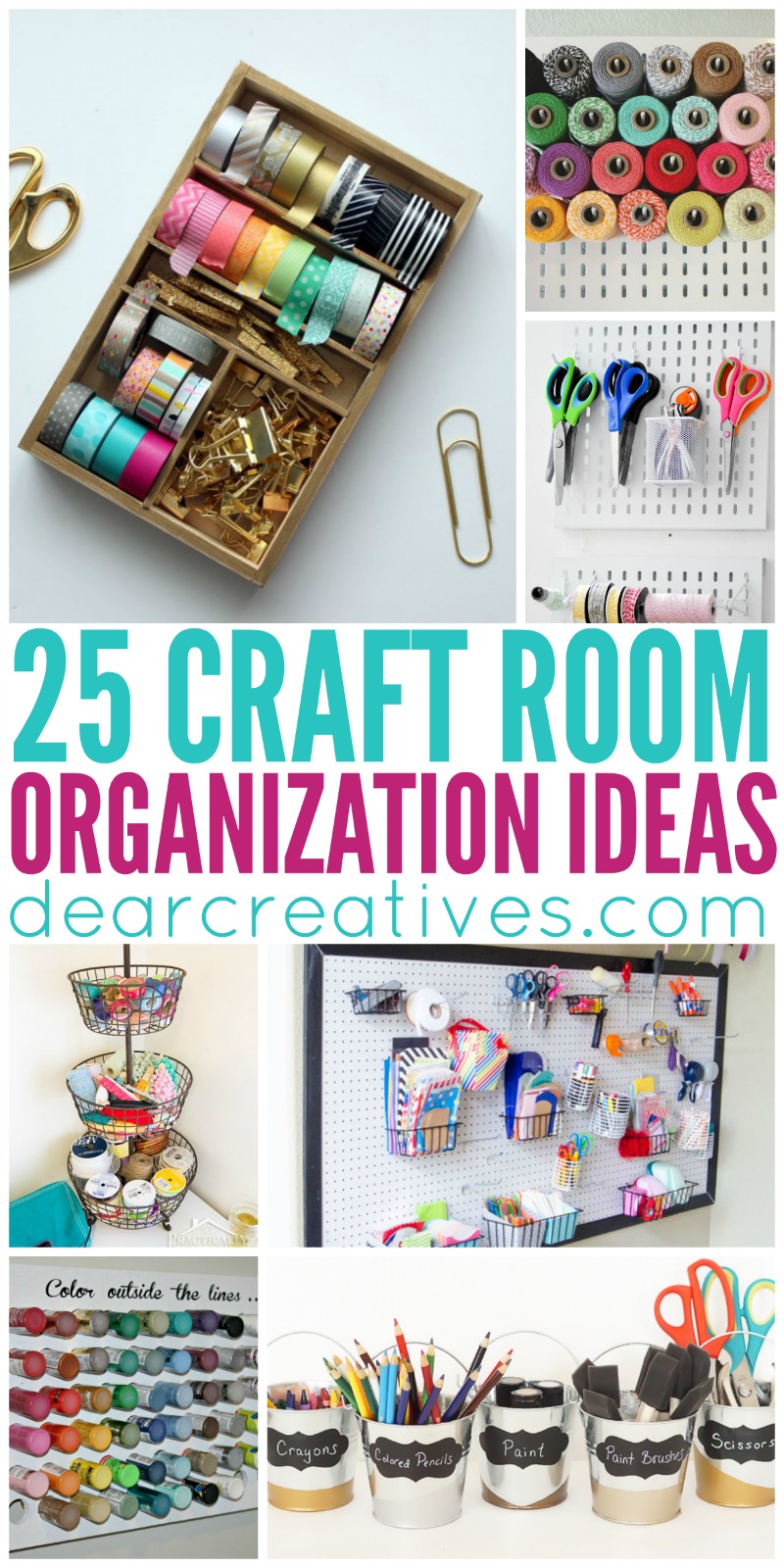 Craft Room Ideas | craft-room-organization