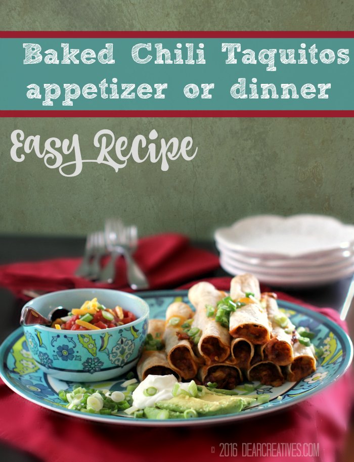 Easy Appetizer Recipes | Taquitos Recipe