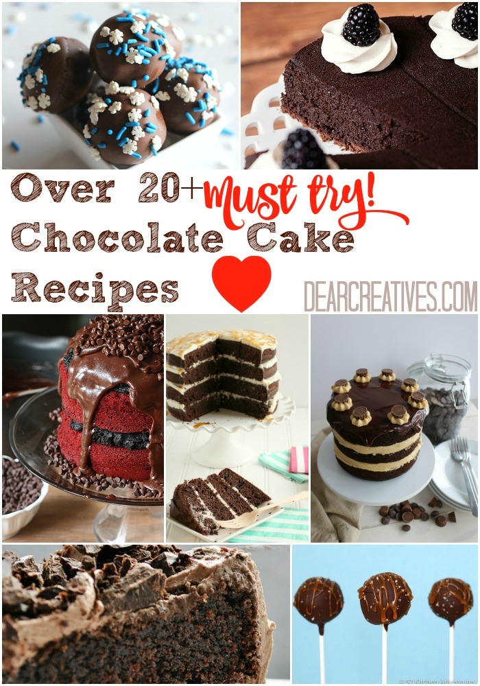 chocolate cake recipes | chocolate cake recipes round up
