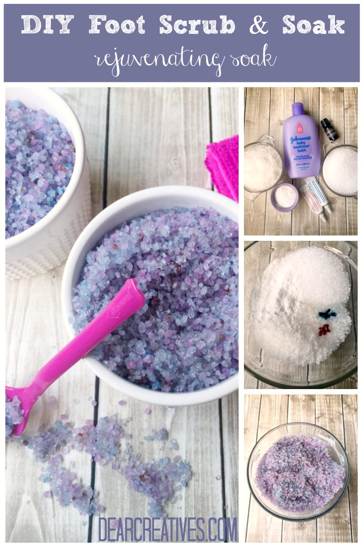 Beauty Tips DIY Foot Scrub And Foot Soak