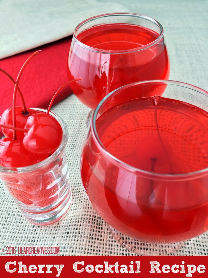 Cherry Cocktails Drink Recipes Plus Cherry Mocktails