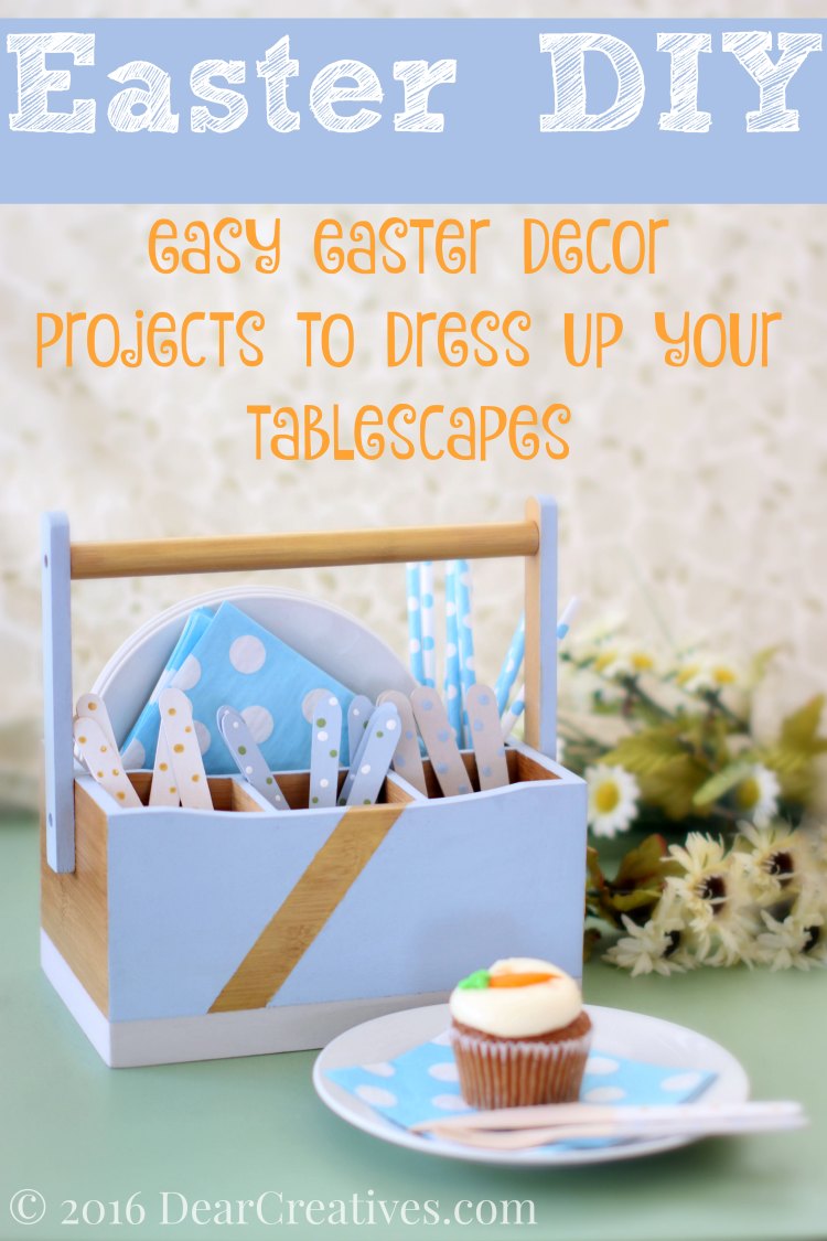 DIY Upcycled Utensil Holder Match Your Party Theme!