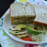 Sandwich Ideas-This Avocado Sandwich is an easy vegetarian sandwich made with guacamole. It's so tasty enjoy this with your favorite vegetables