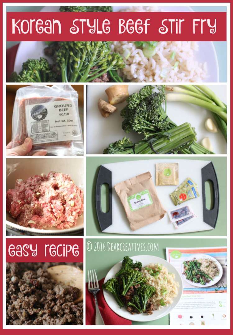 Free Printables Korean Style Beef Stir Fry Recipe Meal Planning