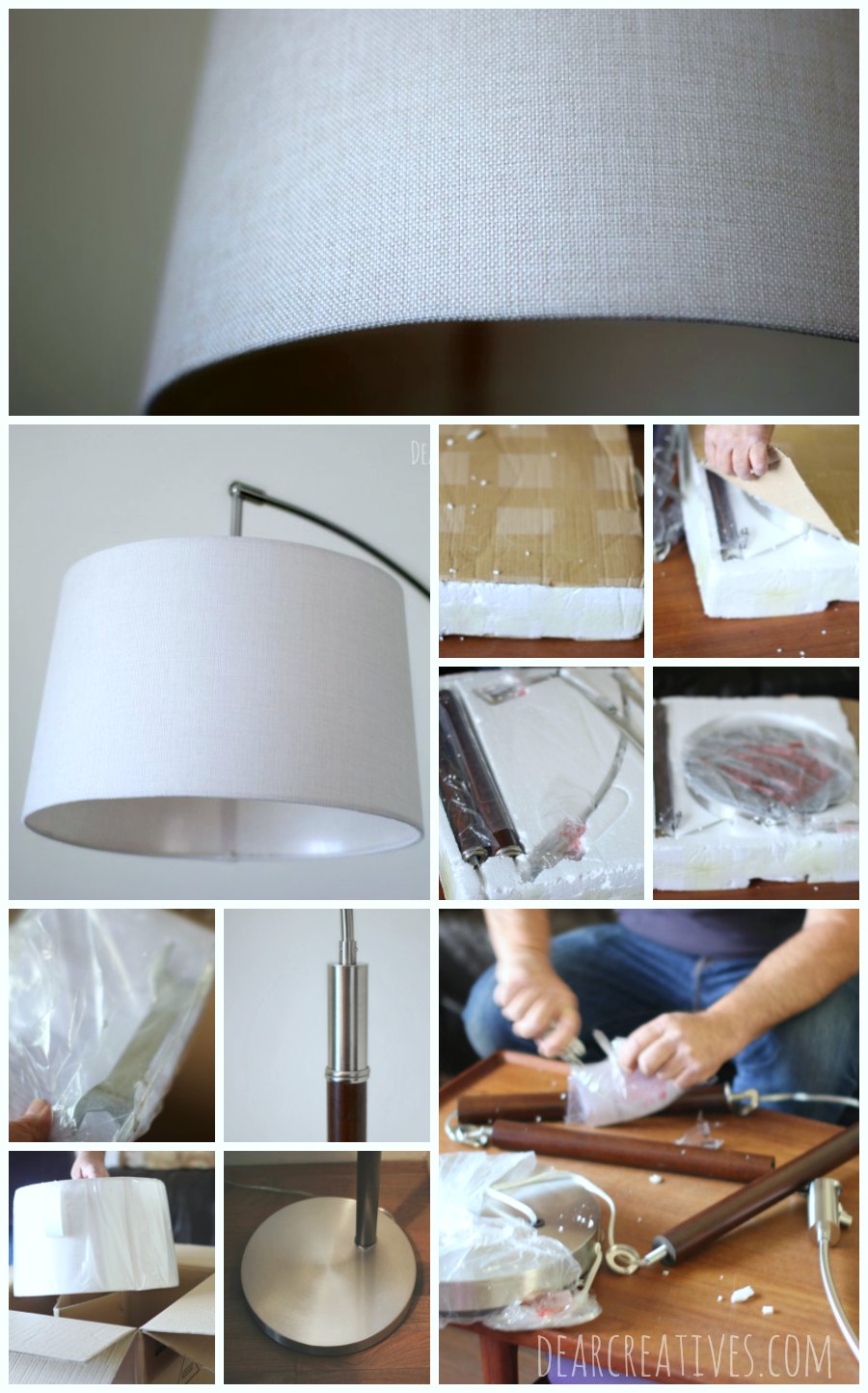 Home Decor Home Decor Accent Putting together a home decor accent piece lamp-reading lamp