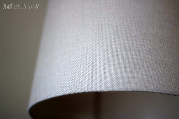 Home Decor Lamp shade close up