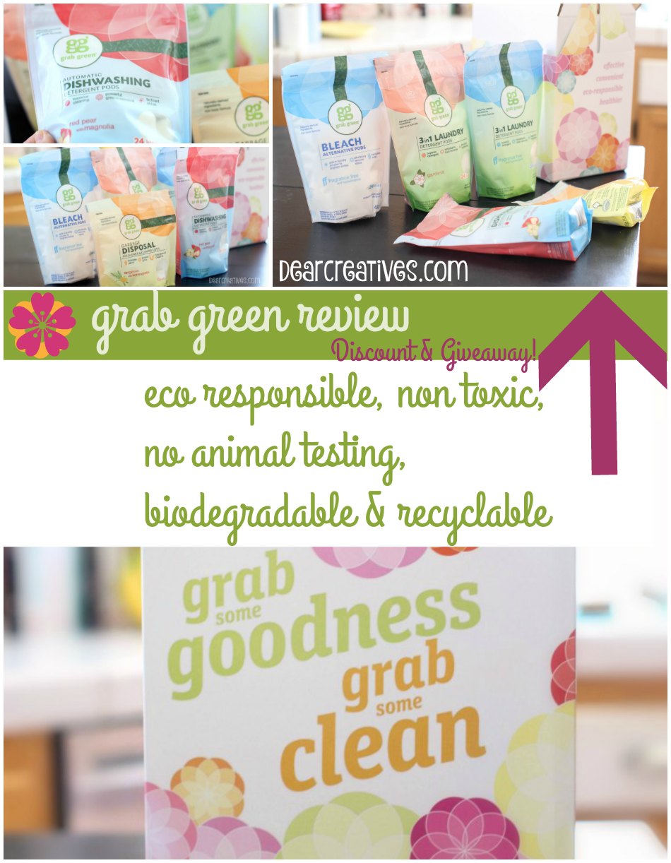 Cleaning Supplies Grab Green Products Review & Giveaway