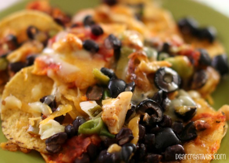 Easy Recipe restaurant style nachos Chicken Nachos