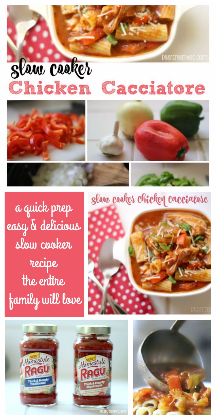 Slow Cooker Recipes: Chicken Caccaitore Recipe Video Tutorial