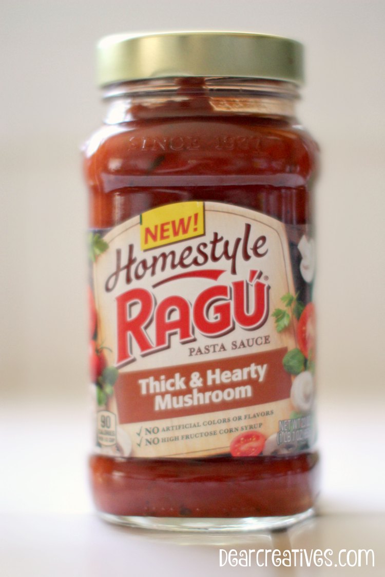 Easy Recipes | New Homestyle Ragu Pasta Sauce Thick & Hearty Mushroom helps make this easy slow cooker chicken cacciatore recipe 